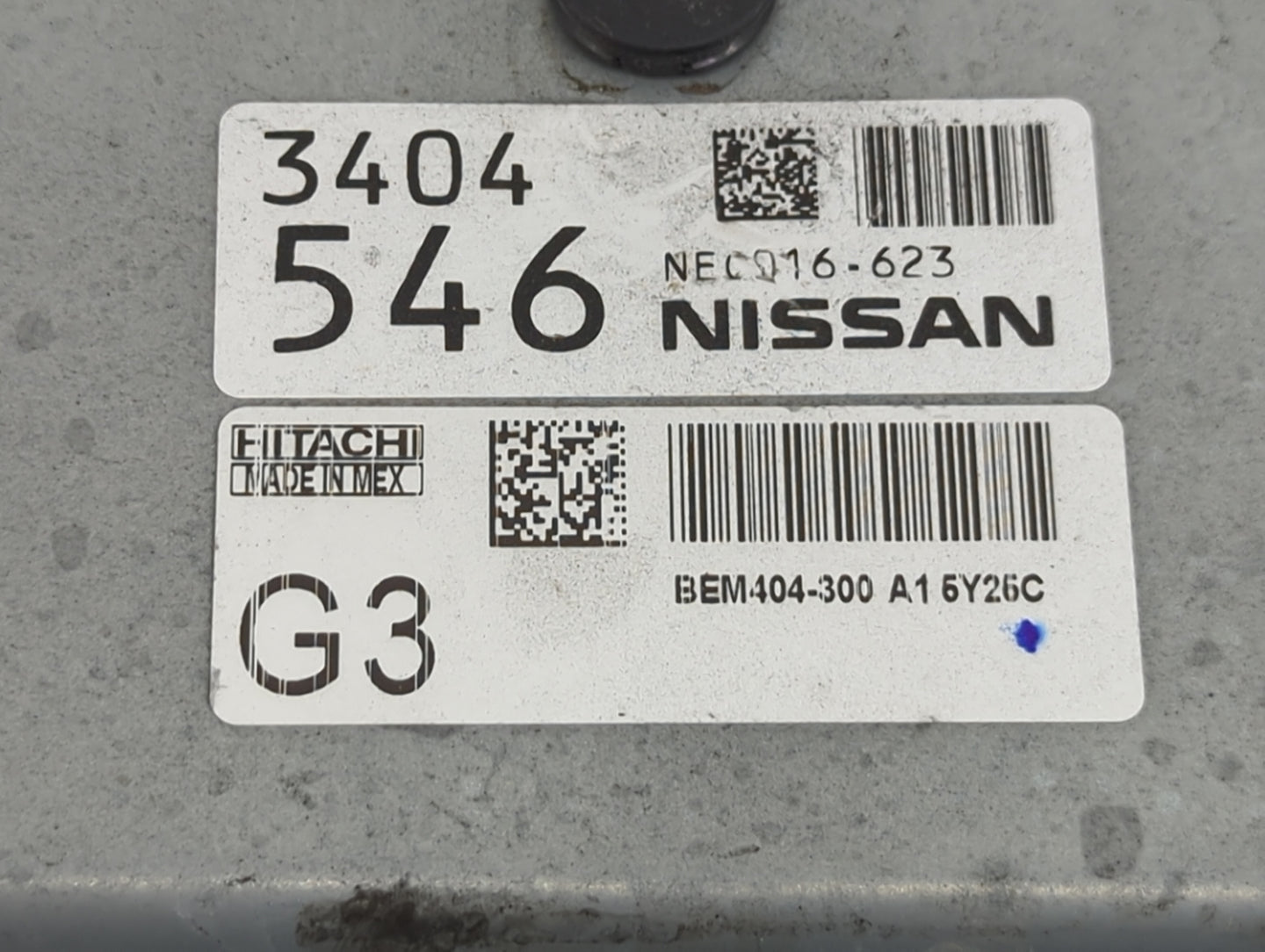 2013-2015 Nissan Sentra PCM Engine Control Computer ECU ECM PCU OEM P/N:NEC016-623 BEM404-300 Fits Fits 2013 2014 2015 OEM U