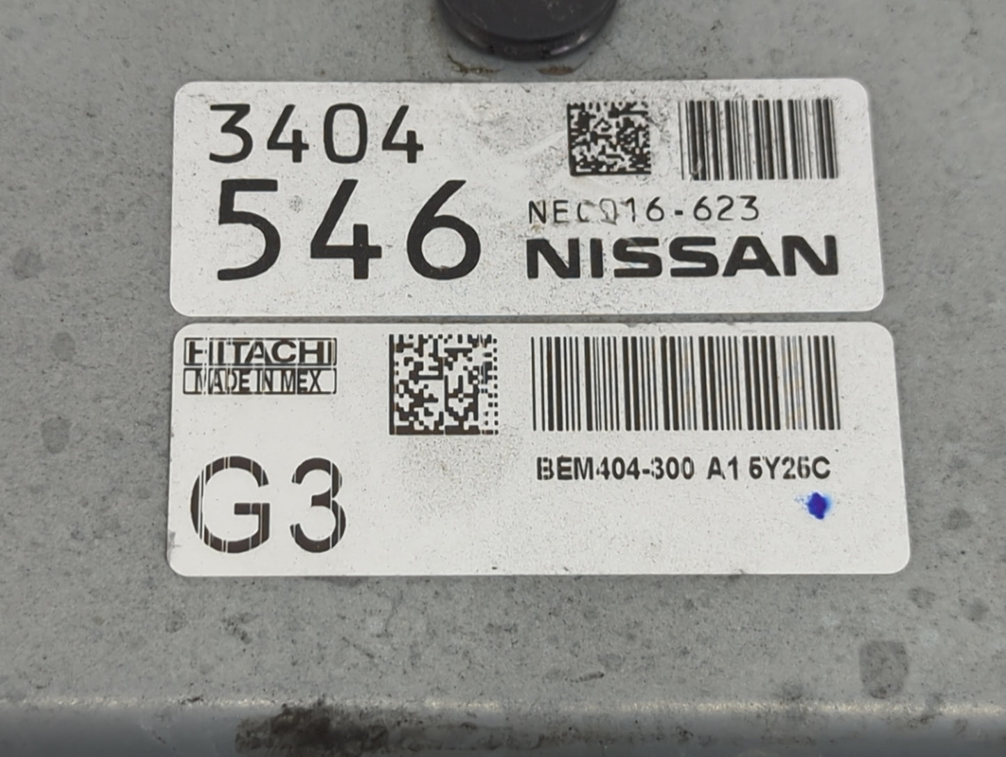 2013-2015 Nissan Sentra PCM Engine Control Computer ECU ECM PCU OEM P/N:NEC016-623 BEM404-300 Fits Fits 2013 2014 2015 OEM U