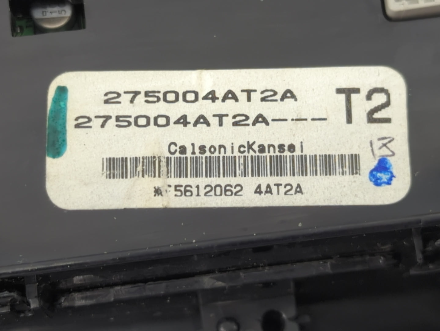 2013-2014 Nissan Sentra Climate Control Module Temperature AC/Heater Replacement P/N:275004AT2A Fits Fits 2013 2014 OEM Used