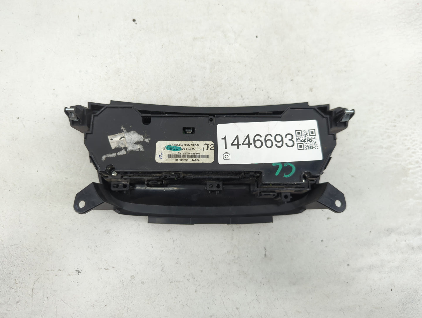 2015-2017 Nissan Sentra Climate Control Module Temperature AC/Heater Replacement P/N:275004AT2A Fits Fits 2015 2016 2017 OEM