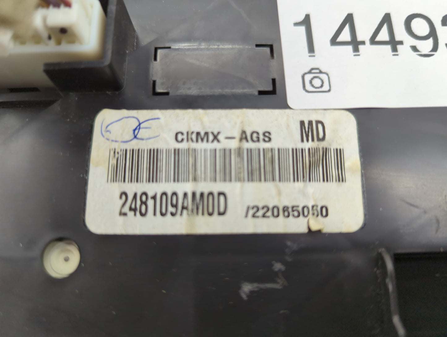 2014-2015 Nissan Sentra Instrument Cluster Speedometer Gauges P/N:248109AM0D Miles: Fits Fits 2014 2015 OEM Used Auto Parts 