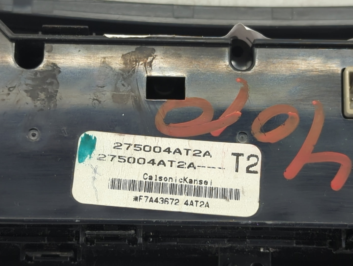 2015-2017 Nissan Sentra Climate Control Module Temperature AC/Heater Replacement P/N:275004AT2A F7A43672 Fits Fits 2015 2016