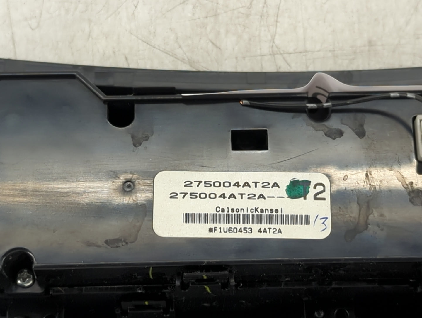 2015-2017 Nissan Sentra Climate Control Module Temperature AC/Heater Replacement P/N:275004AT2A F1U60453 Fits Fits 2015 2016