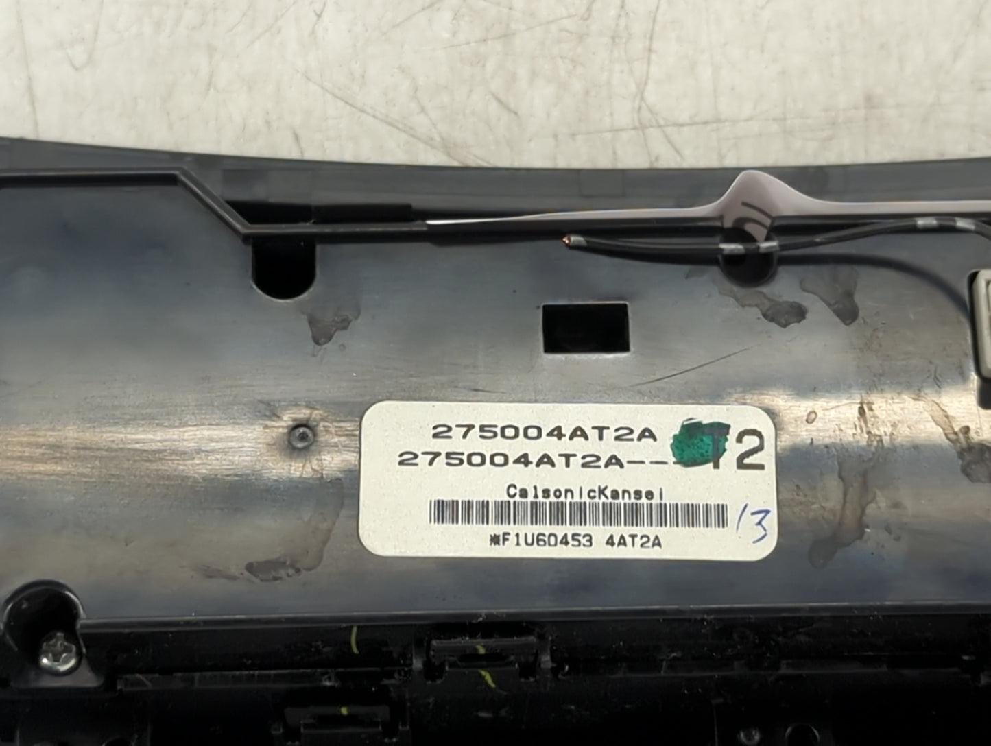 2015-2017 Nissan Sentra Climate Control Module Temperature AC/Heater Replacement P/N:275004AT2A F1U60453 Fits Fits 2015 2016