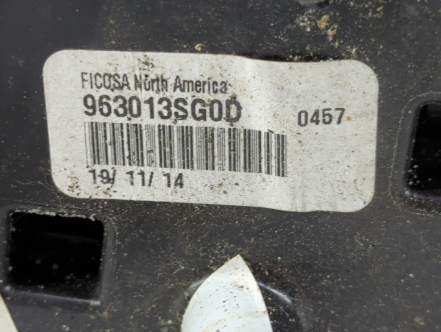 2013-2015 Nissan Sentra Passenger Side View Mirror - Right Door Mirror OEM Used - Oemusedautoparts1.com