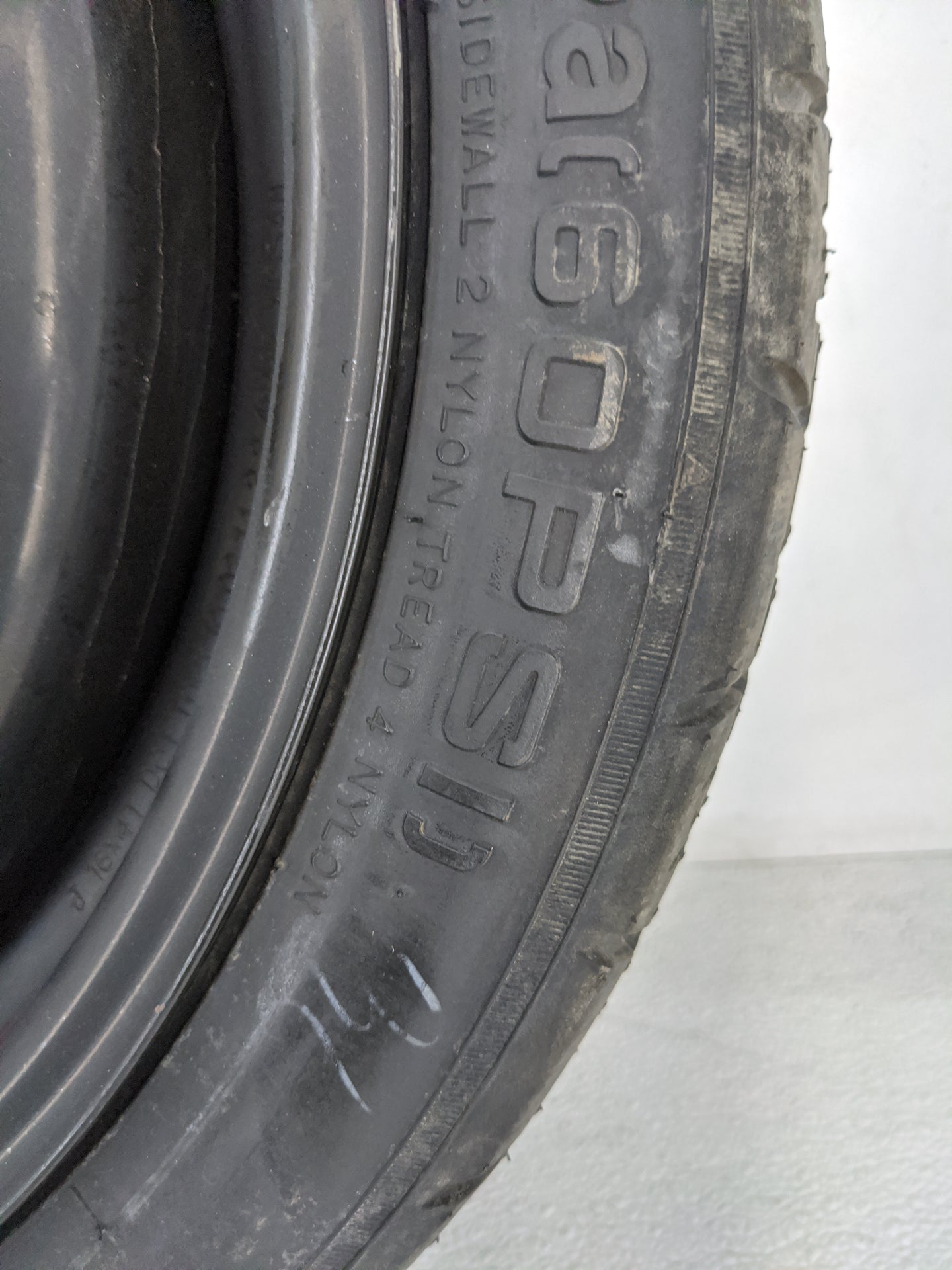 2013-2015 Nissan Sentra Spare Donut Tire Wheel Rim Oem 1455308 - Oemusedautoparts1.com