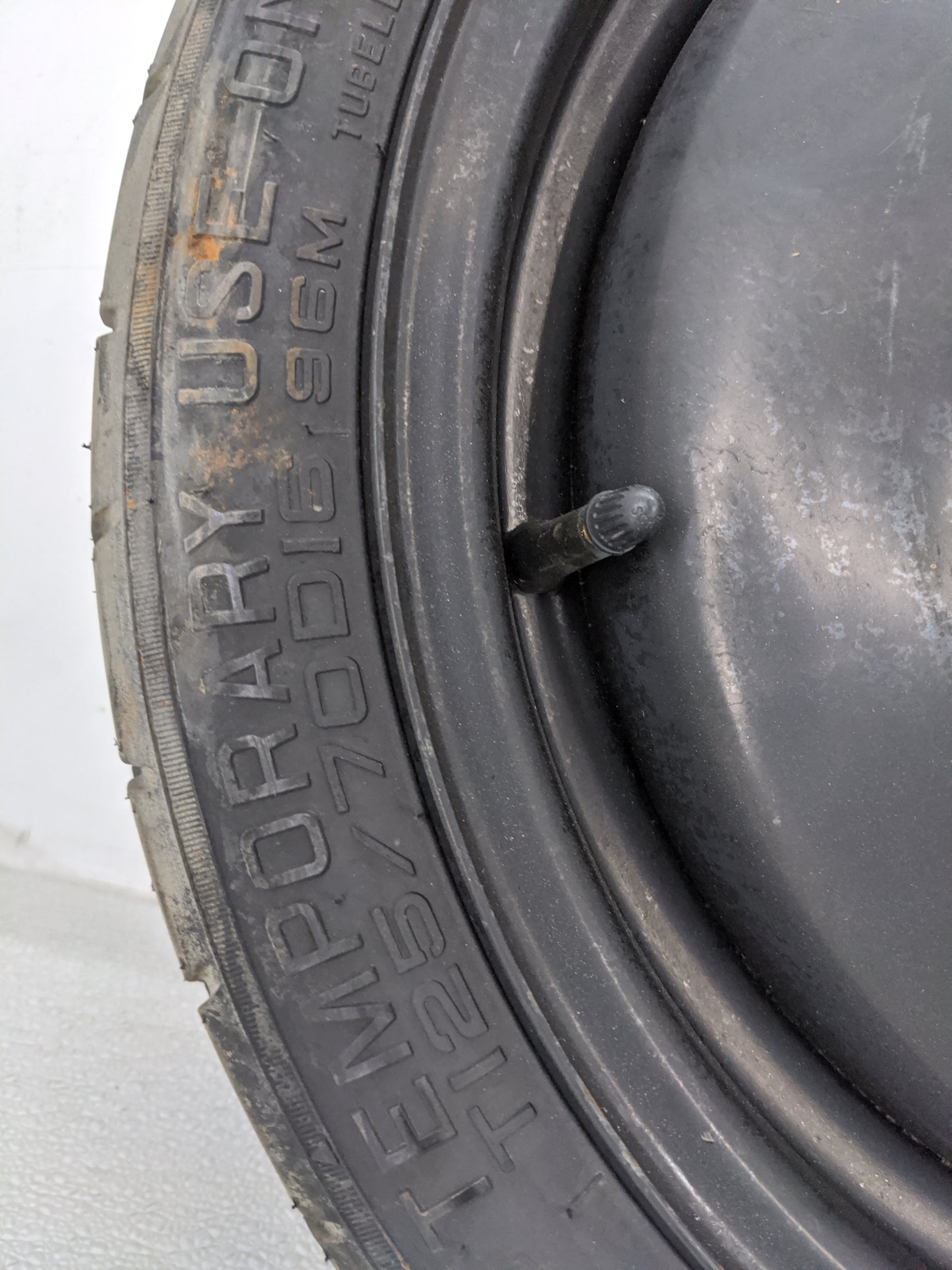 2013-2015 Nissan Sentra Spare Donut Tire Wheel Rim Oem 1455308 - Oemusedautoparts1.com