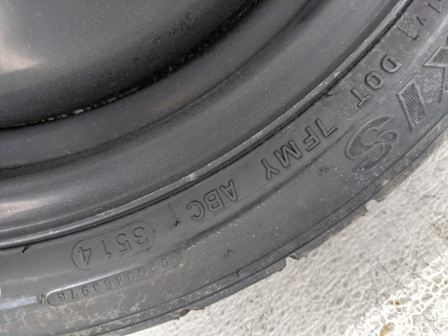 2013-2015 Nissan Sentra Spare Donut Tire Wheel Rim Oem 1455308 - Oemusedautoparts1.com