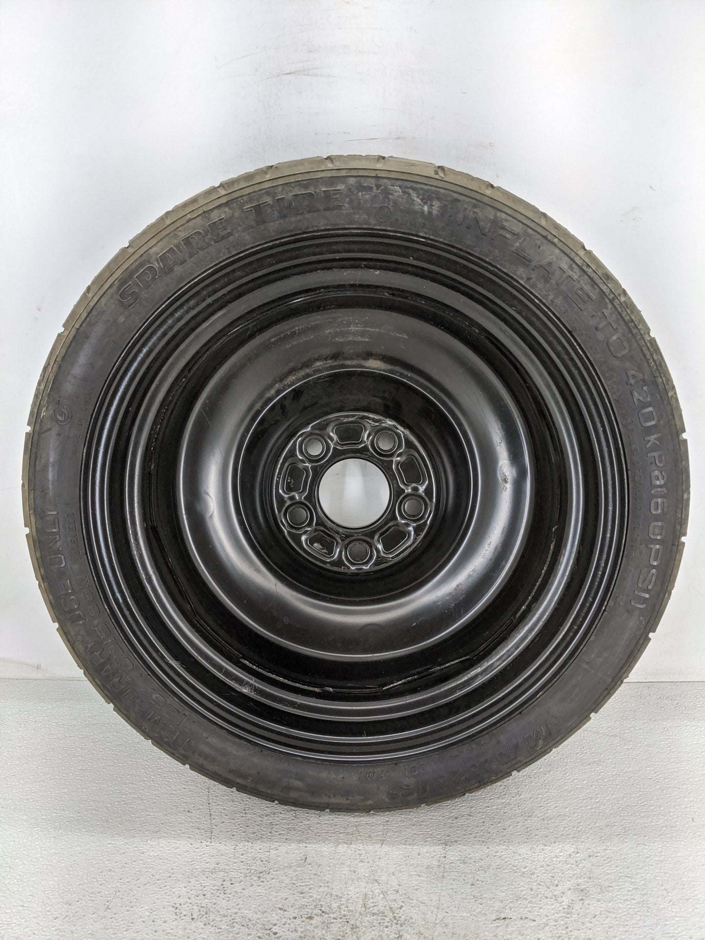 2013-2015 Nissan Sentra Spare Donut Tire Wheel Rim Oem 1455308 - Oemusedautoparts1.com