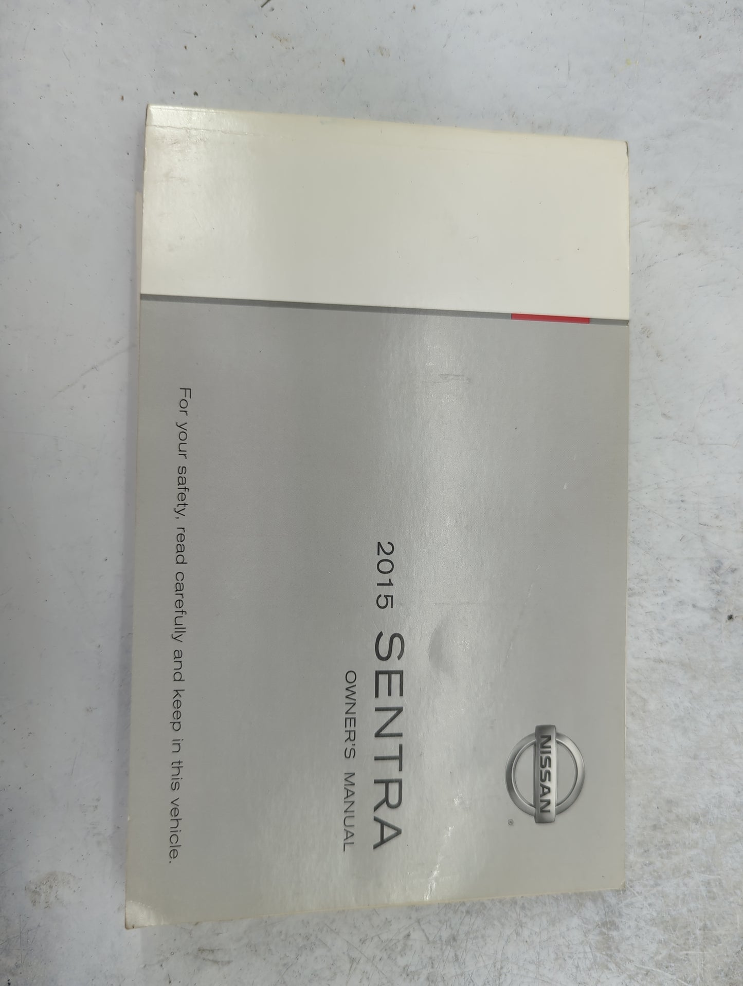2015 Nissan Sentra Owners Manual Book Guide P/N:OM15EM 0B17U1 OEM Used Auto Parts - Oemusedautoparts1.com