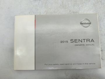2015 Nissan Sentra Owners Manual Book Guide P/N:OM15EM 0B17U1 OEM Used Auto Parts - Oemusedautoparts1.com