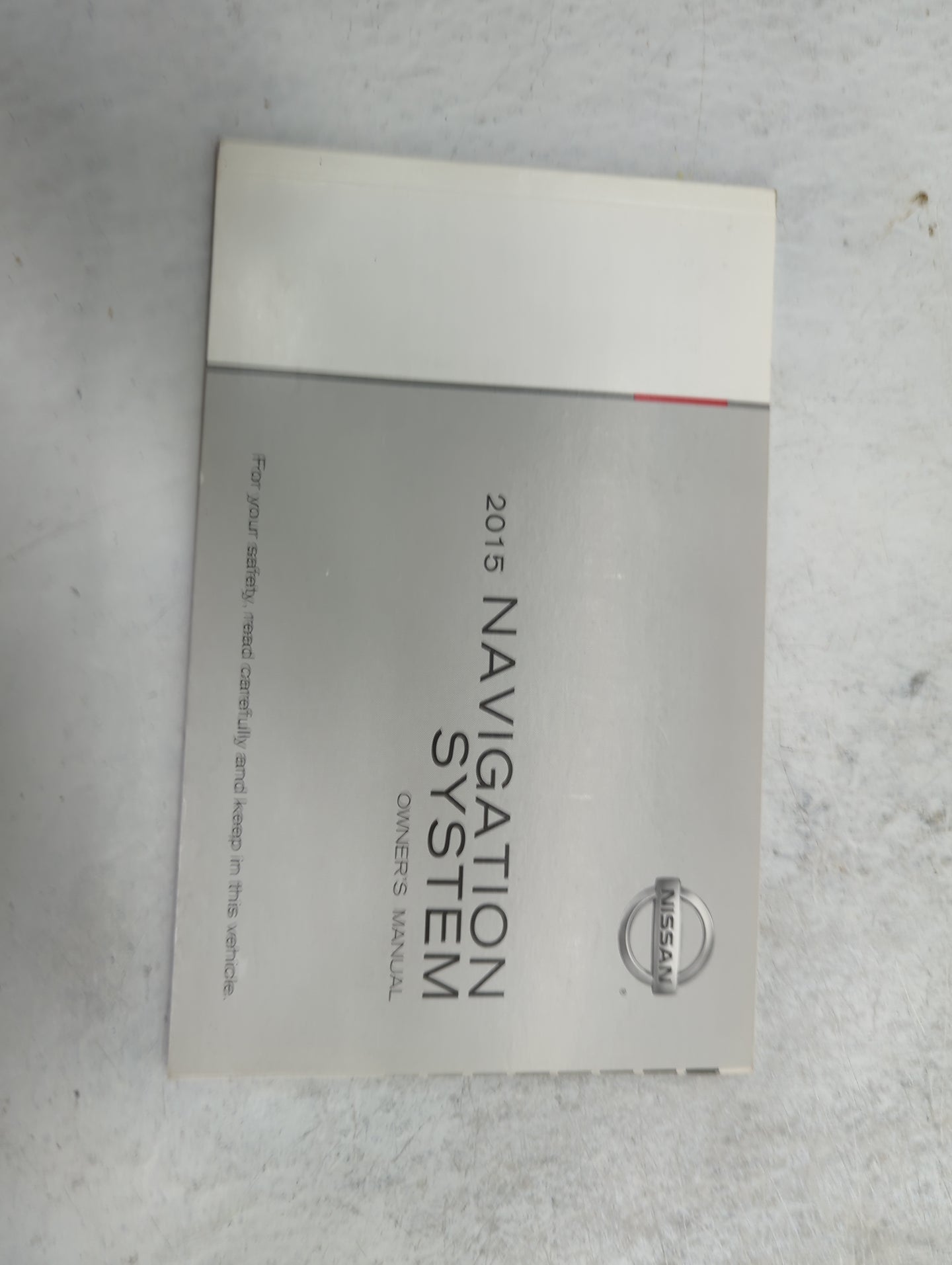 2015 Nissan Sentra Owners Manual Book Guide P/N:OM15EM 0B17U1 OEM Used Auto Parts - Oemusedautoparts1.com
