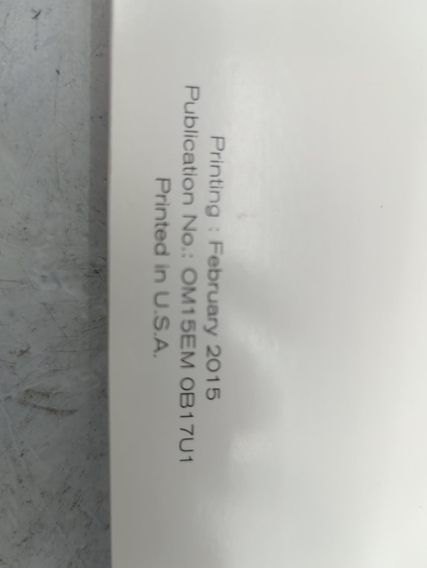 2015 Nissan Sentra Owners Manual Book Guide P/N:OM15EM 0B17U1 OEM Used Auto Parts - Oemusedautoparts1.com