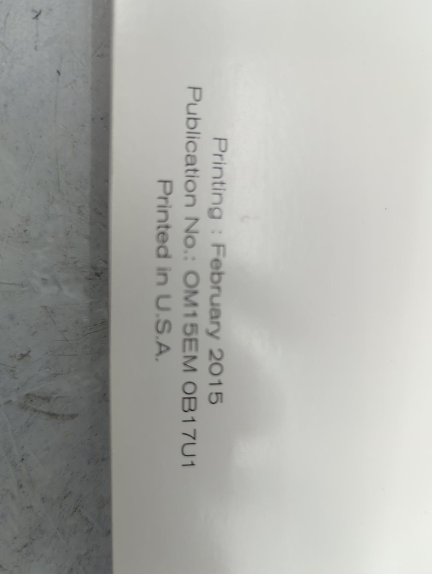 2015 Nissan Sentra Owners Manual Book Guide P/N:OM15EM 0B17U1 OEM Used Auto Parts - Oemusedautoparts1.com