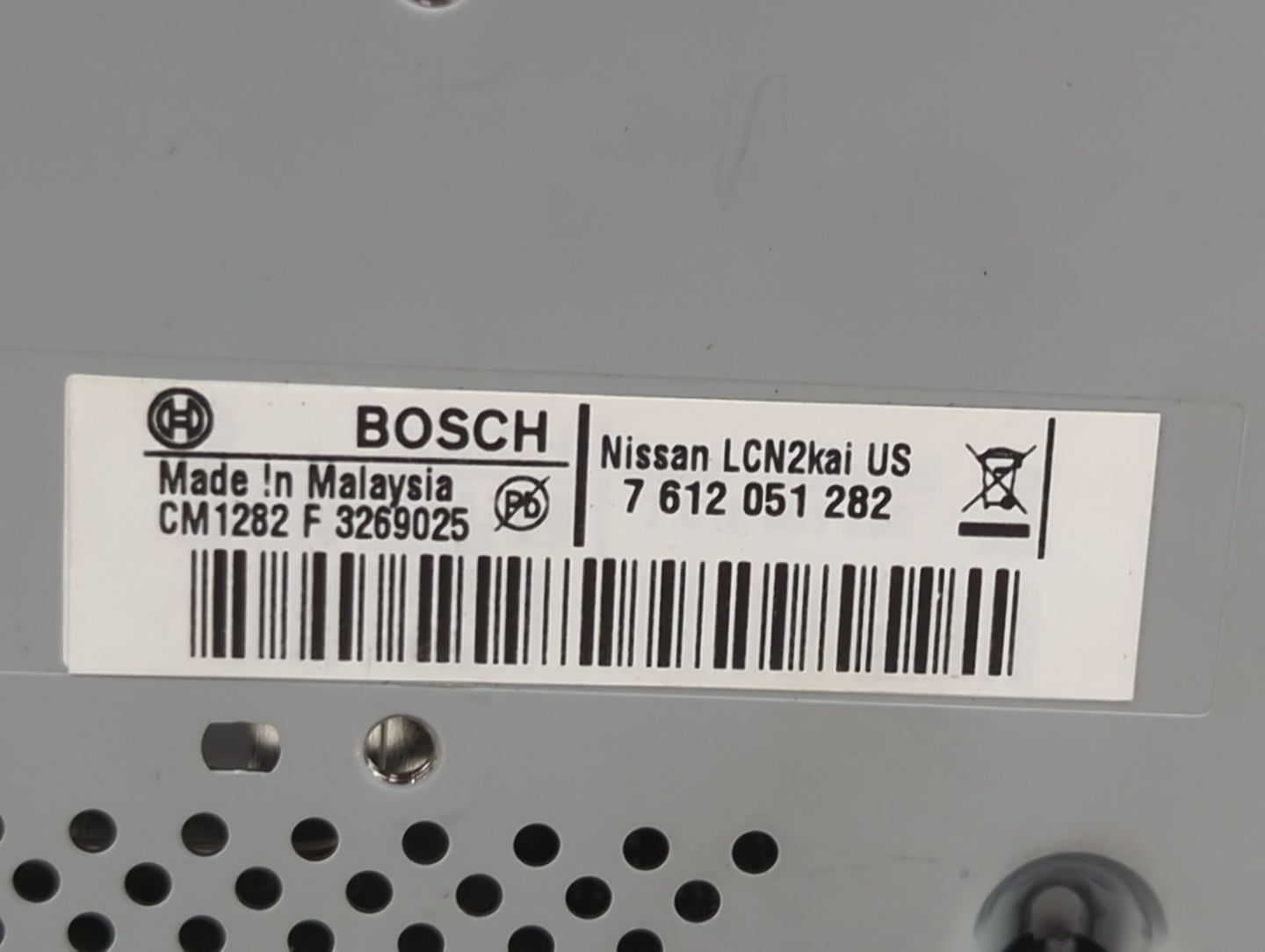 2015 Nissan Sentra Radio AM FM Cd Player Receiver Replacement Fits Fits 2016 2017 2018 2019 OEM Used Auto Parts - Oemusedaut