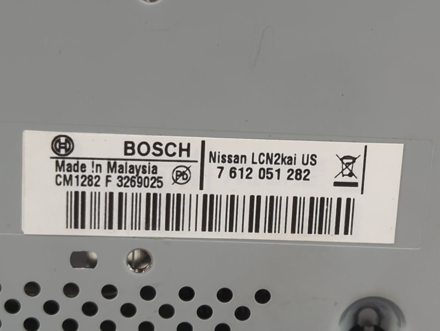 2015 Nissan Sentra Radio AM FM Cd Player Receiver Replacement Fits Fits 2016 2017 2018 2019 OEM Used Auto Parts - Oemusedaut