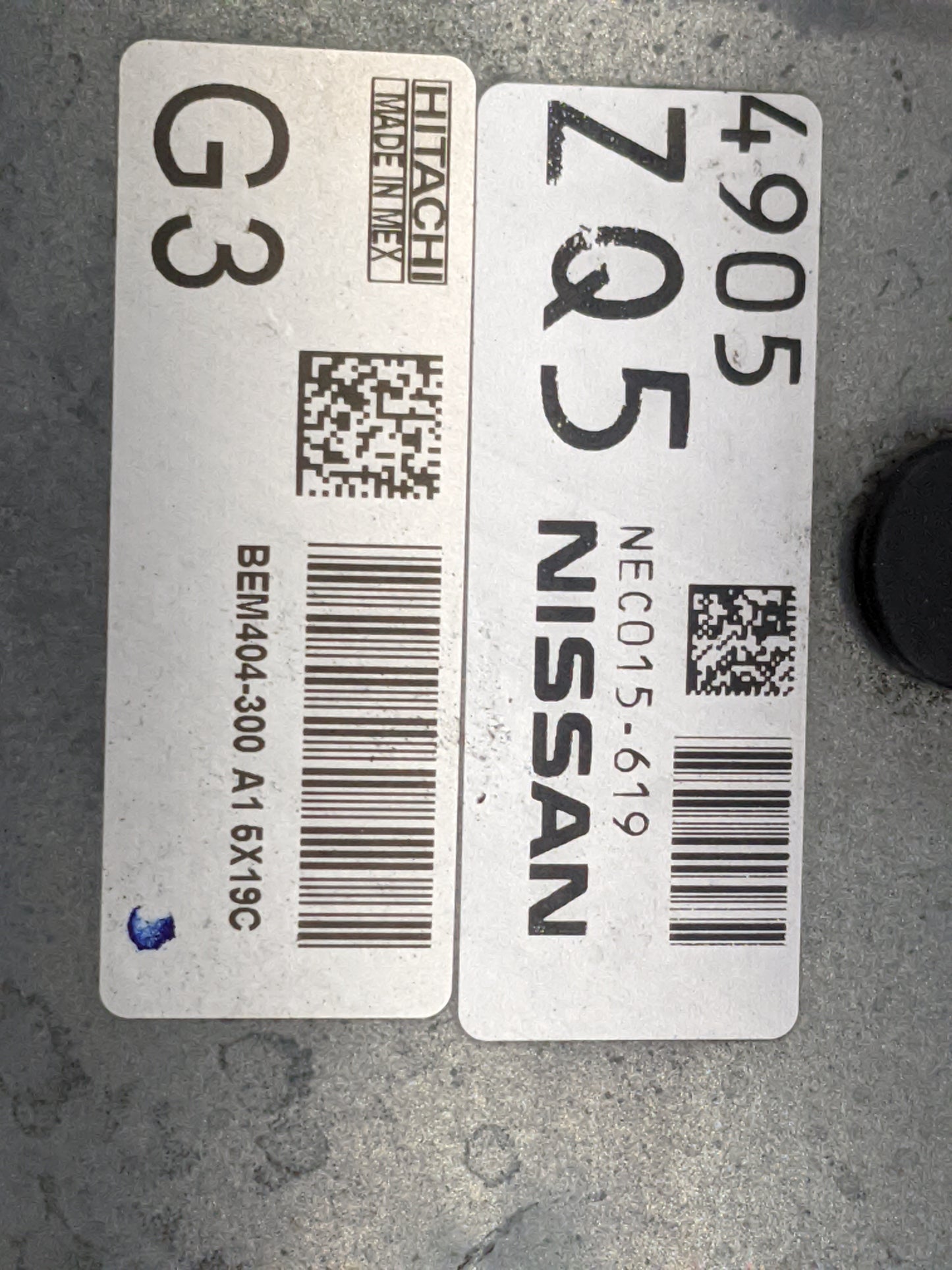2013-2015 Nissan Sentra PCM Engine Control Computer ECU ECM PCU OEM P/N:NEC015-619 BEM404-300 Fits Fits 2013 2014 2015 OEM U