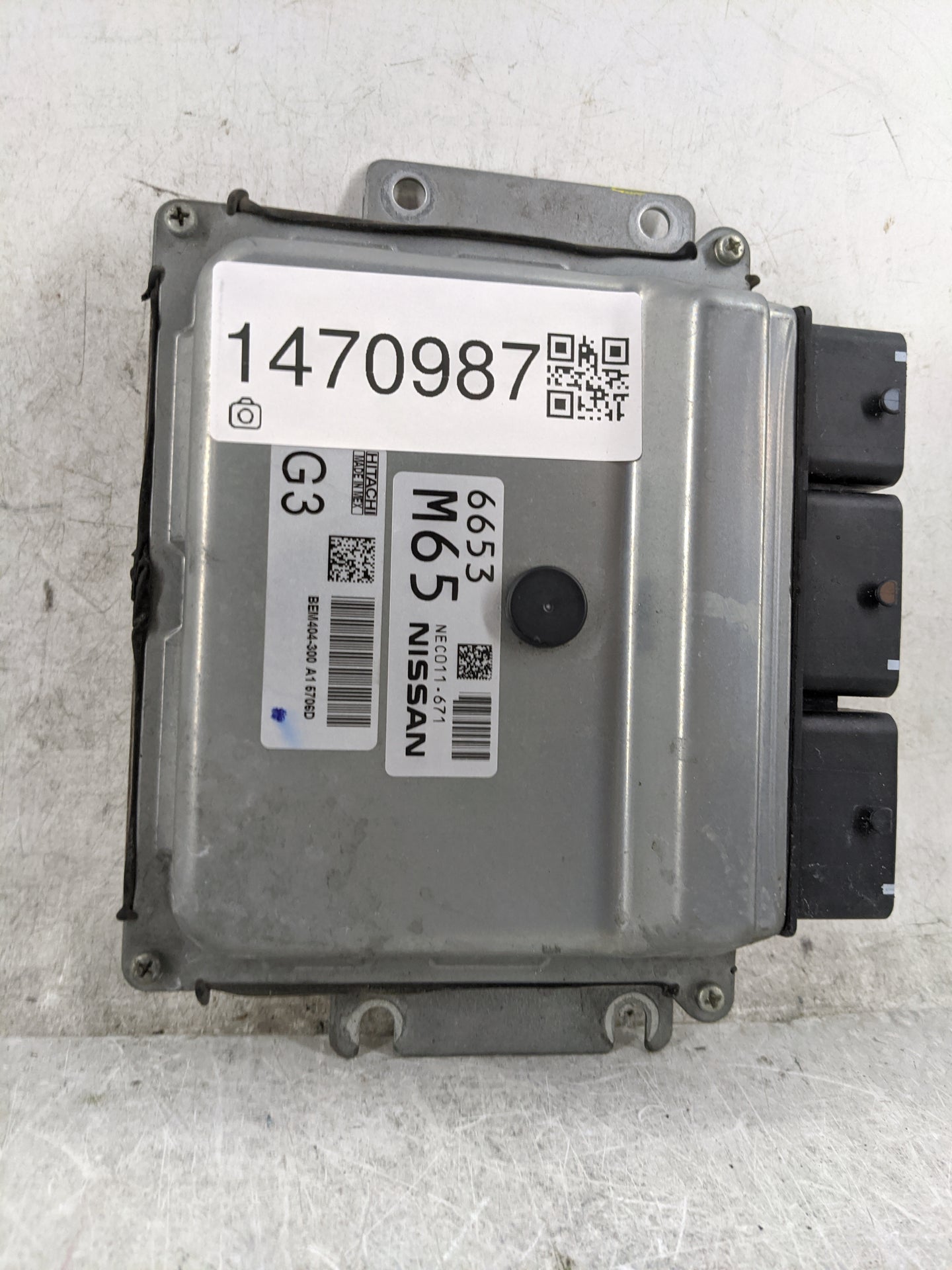 2013-2015 Nissan Sentra PCM Engine Control Computer ECU ECM PCU OEM P/N:BEM404-300 NEC011-671 Fits Fits 2013 2014 2015 OEM U