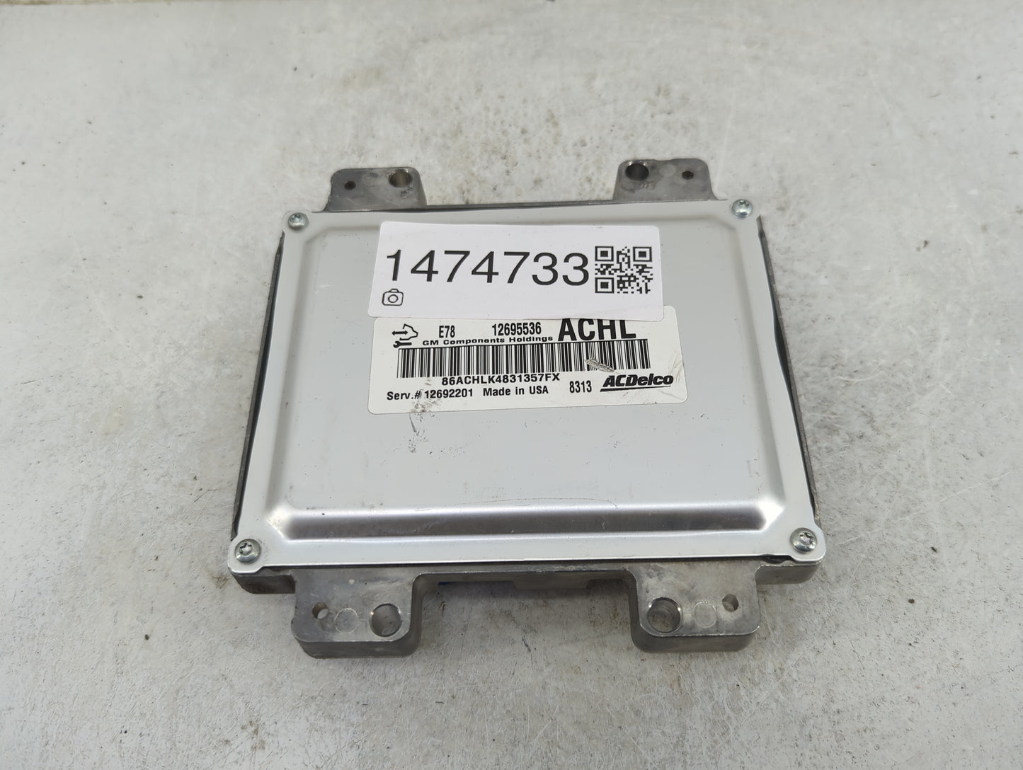 2013-2015 Nissan Sentra PCM Engine Control Computer ECU ECM PCU OEM P/N:12695536 Fits Fits 2013 2014 2015 OEM Used Auto Part