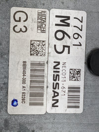 2013-2015 Nissan Sentra PCM Engine Control Computer ECU ECM PCU OEM P/N:NEC011-671 BEM404-300 Fits Fits 2013 2014 2015 OEM U