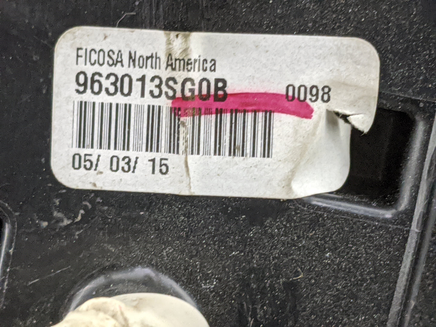 2013-2015 Nissan Sentra Passenger Side View Mirror - Right Door Mirror OEM Used - Oemusedautoparts1.com
