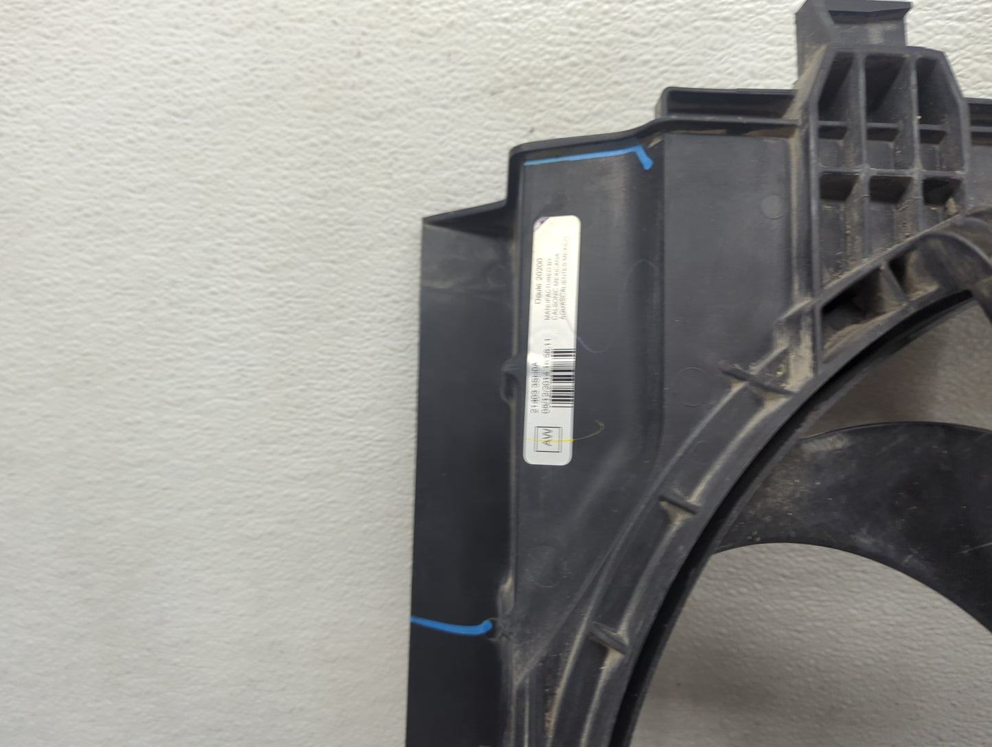 2015-2019 Nissan Sentra Electric Radiator Cooling Fan Motor Assembly P/N:487-14538 131-141107 Fits Fits 2015 2016 2017 2018 