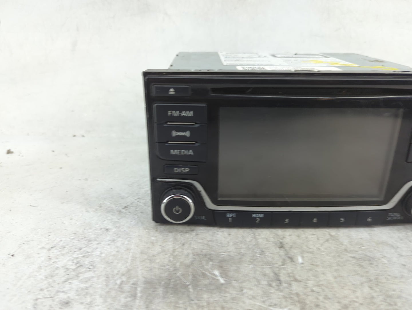 2015-2017 Nissan Sentra Radio AM FM Cd Player Receiver Replacement P/N:281859MB0A 5PW1J34B Fits Fits 2015 2016 2017 2018 OEM