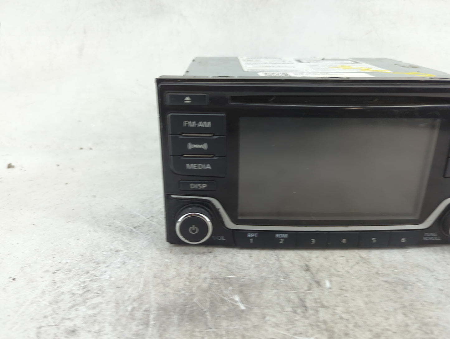 2015-2017 Nissan Sentra Radio AM FM Cd Player Receiver Replacement P/N:281859MB0A 5PW1J34B Fits Fits 2015 2016 2017 2018 OEM
