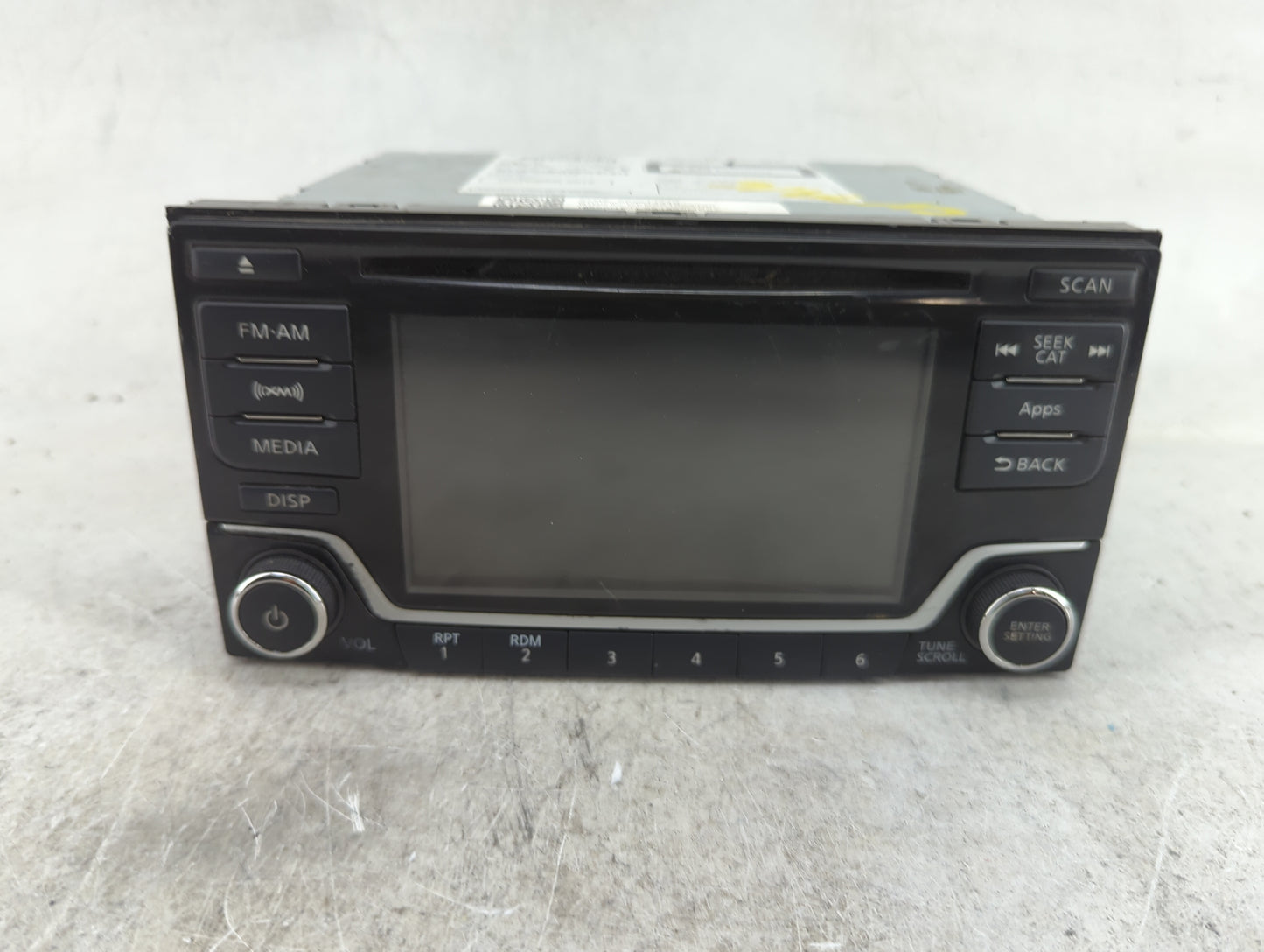 2015-2017 Nissan Sentra Radio AM FM Cd Player Receiver Replacement P/N:281859MB0A 5PW1J34B Fits Fits 2015 2016 2017 2018 OEM