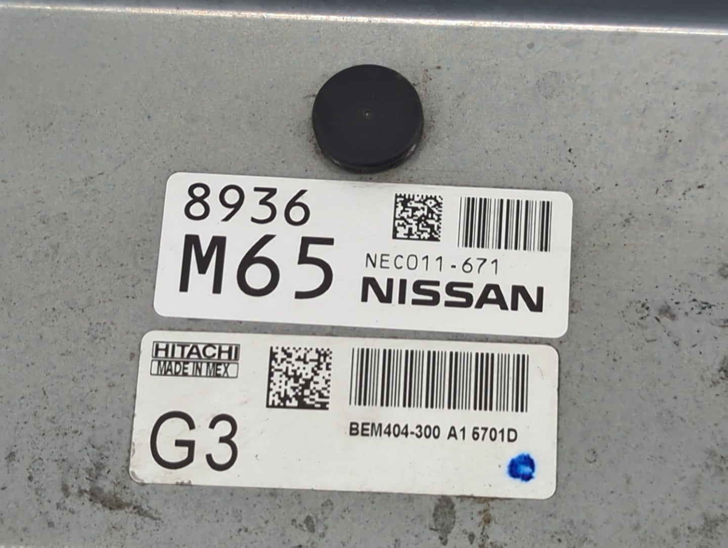 2013-2015 Nissan Sentra PCM Engine Control Computer ECU ECM PCU OEM P/N:NEC011-671 BEM404-300 A1 Fits Fits 2013 2014 2015 OE