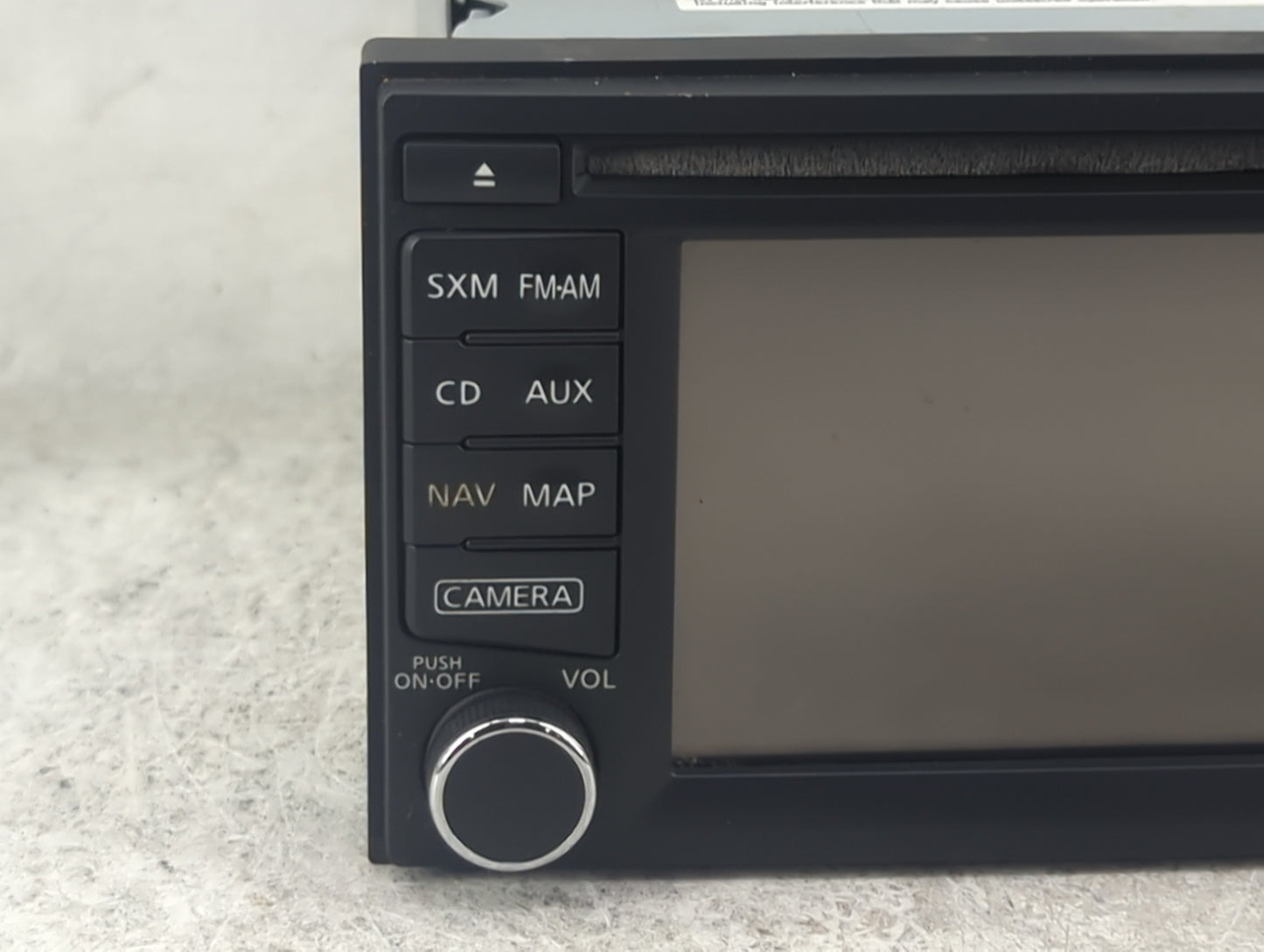 2015 Nissan Sentra Radio AM FM Cd Player Receiver Replacement P/N:7612051282 259159JE0B, LCN2K58A00 Fits Fits 2016 2017 2018