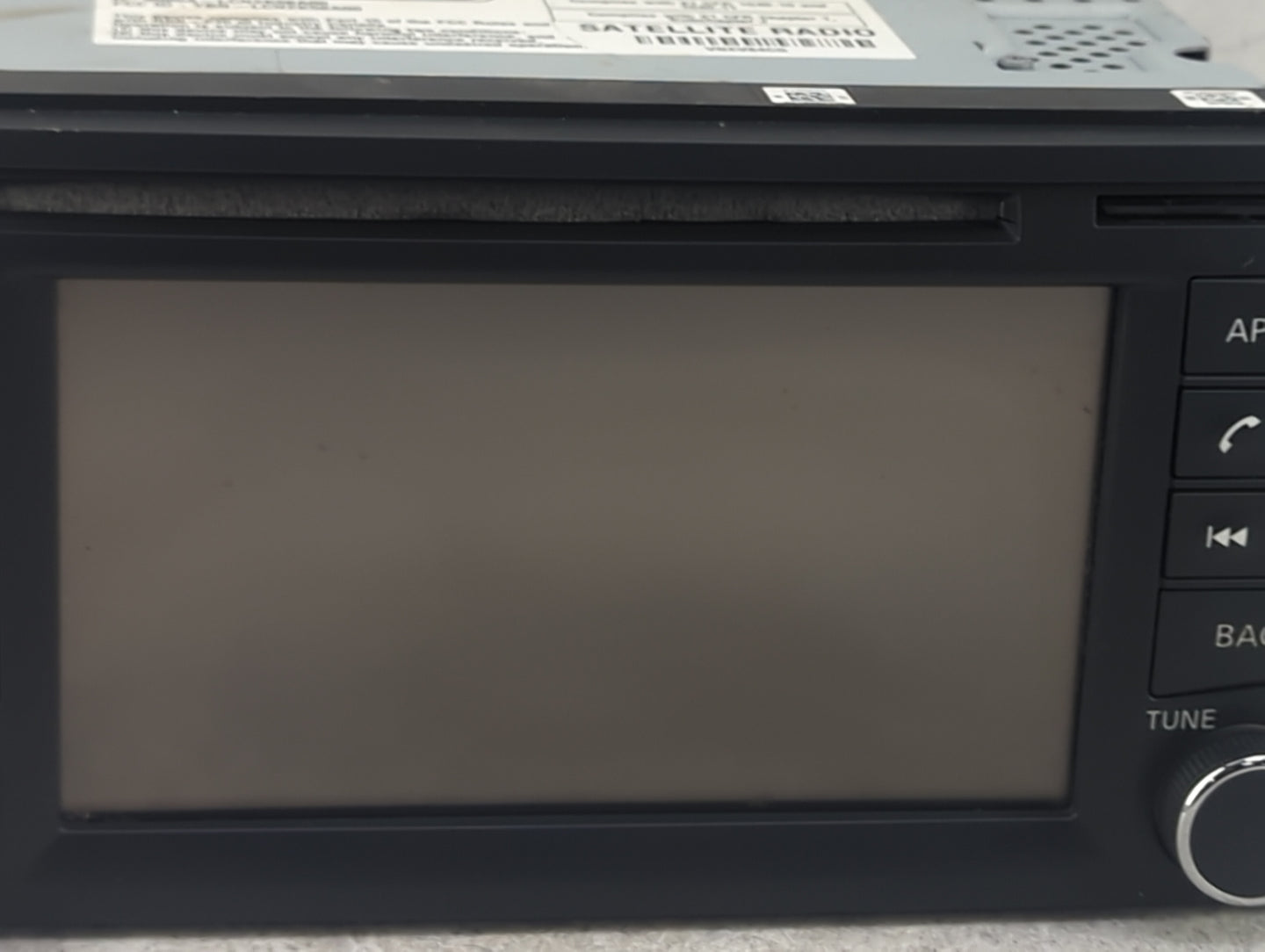 2015 Nissan Sentra Radio AM FM Cd Player Receiver Replacement P/N:7612051282 259159JE0B, LCN2K58A00 Fits Fits 2016 2017 2018