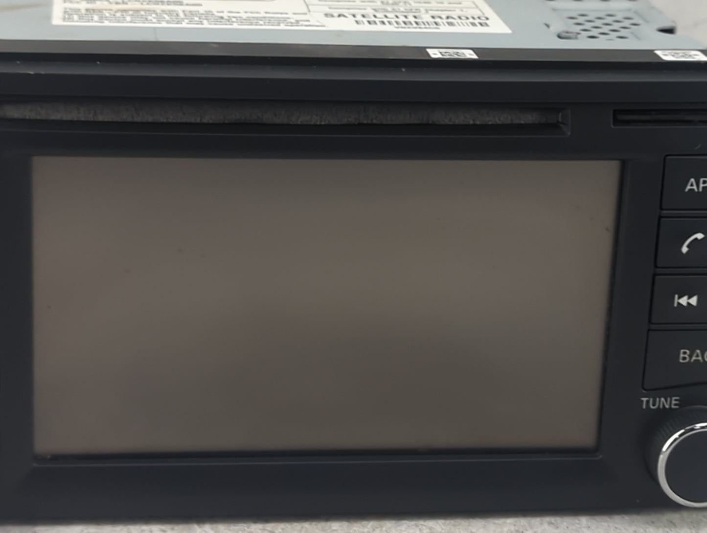 2015 Nissan Sentra Radio AM FM Cd Player Receiver Replacement P/N:7612051282 259159JE0B, LCN2K58A00 Fits Fits 2016 2017 2018