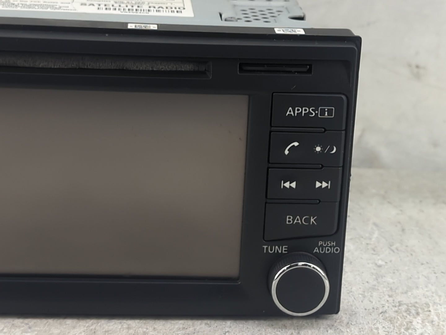 2015 Nissan Sentra Radio AM FM Cd Player Receiver Replacement P/N:7612051282 259159JE0B, LCN2K58A00 Fits Fits 2016 2017 2018