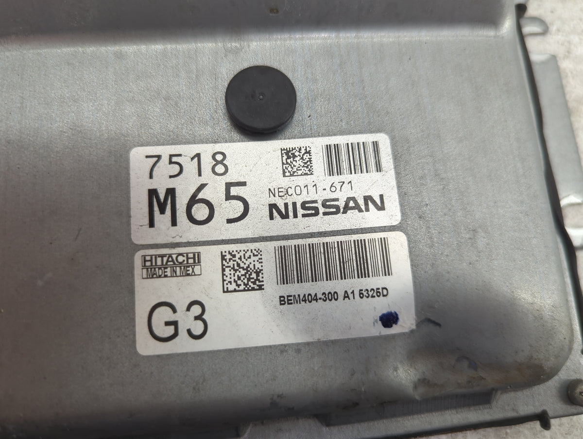 2013-2015 Nissan Sentra PCM Engine Control Computer ECU ECM PCU OEM P/N:NEC011-671 BEM404-300 A1 Fits 2013 2014 2015 OEM Use