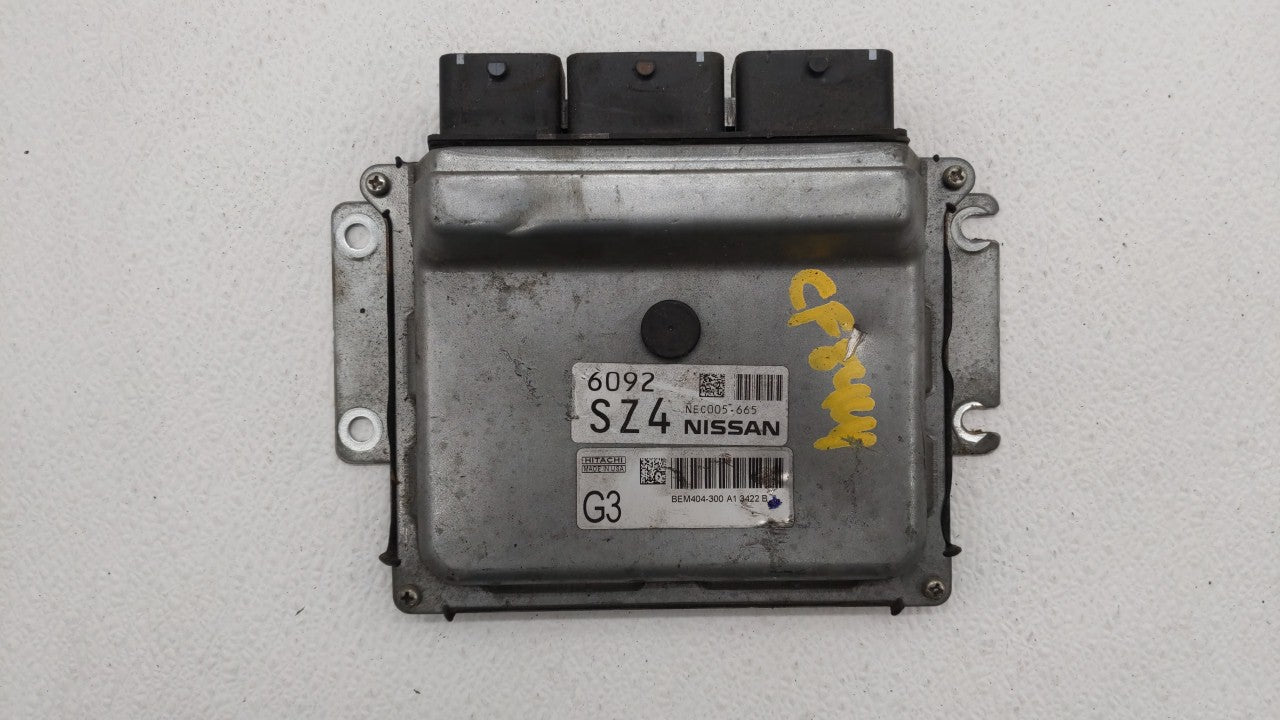 2013-2015 Nissan Sentra PCM Engine Control Computer ECU ECM PCU OEM P/N:BEM404-300 A1 NEC001-666 Fits Fits 2013 2014 2015 OE