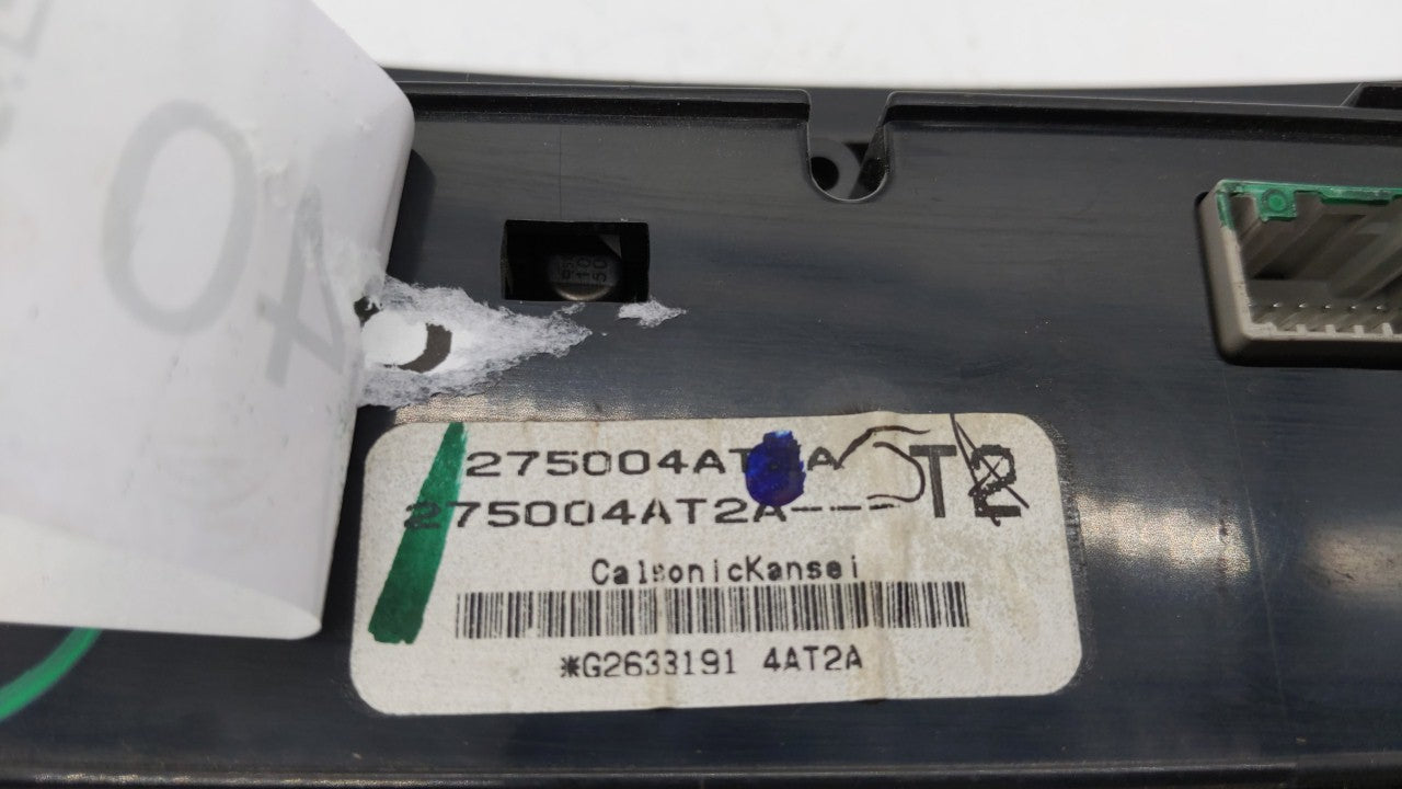 2015-2017 Nissan Sentra Climate Control Module Temperature AC/Heater Replacement P/N:275004AT2A Fits Fits 2015 2016 2017 OEM