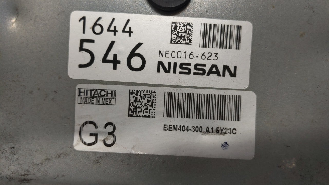 2013-2015 Nissan Sentra PCM Engine Control Computer ECU ECM PCU OEM P/N:BEM404-300 A1 NEC001-666 Fits Fits 2013 2014 2015 OE