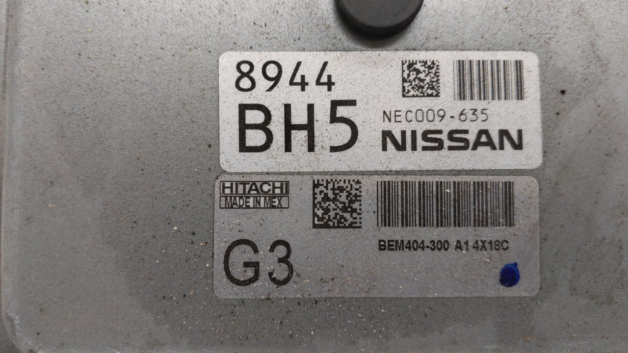 2013-2015 Nissan Sentra PCM Engine Control Computer ECU ECM PCU OEM P/N:BEM404-300 A1 NEC001-666 Fits Fits 2013 2014 2015 OE
