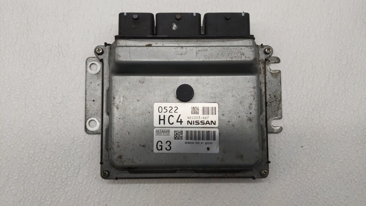 2013-2015 Nissan Sentra PCM Engine Control Computer ECU ECM PCU OEM P/N:BEM404-300 A1 NEC001-666 Fits Fits 2013 2014 2015 OE