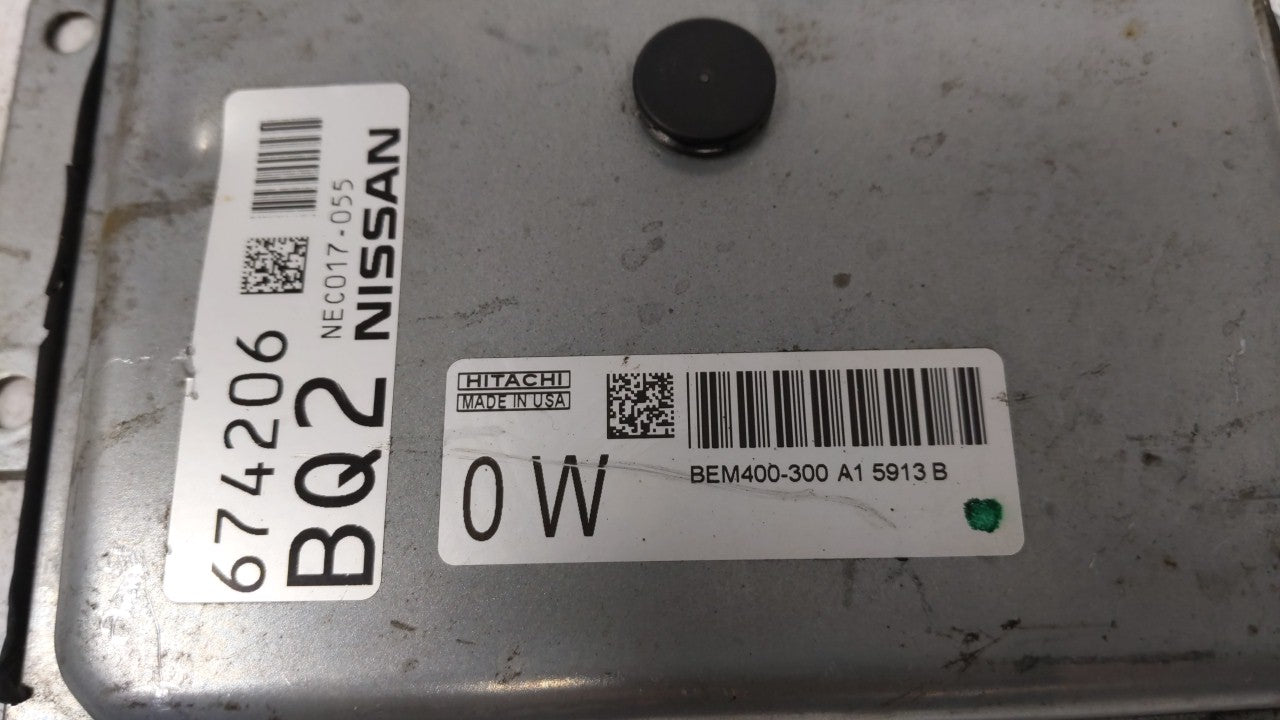 2013-2015 Nissan Sentra PCM Engine Control Computer ECU ECM PCU OEM P/N:BEM404-300 A1 NEC001-666 Fits Fits 2013 2014 2015 OE