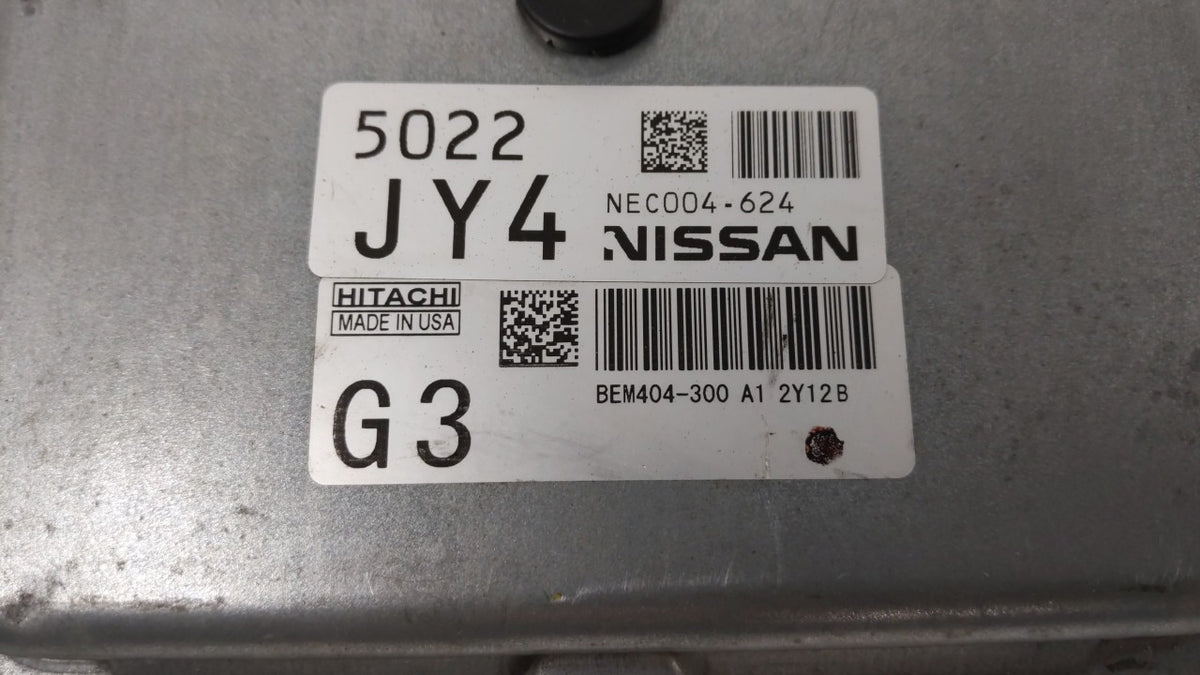 2013-2015 Nissan Sentra PCM Engine Control Computer ECU ECM PCU OEM P/N:BEM404-300 A1 NEC001-666, NEC013-028 Fits 2013 2014 