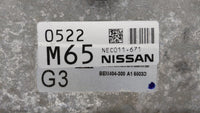 2013-2015 Nissan Sentra PCM Engine Control Computer ECU ECM PCU OEM P/N:BEM404-300 A1 NEC001-666 Fits Fits 2013 2014 2015 OE