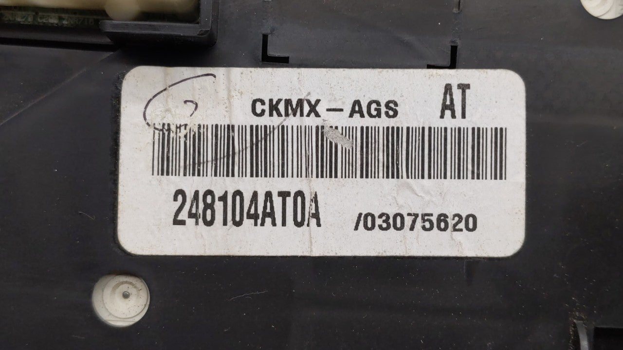 2015 Nissan Sentra Instrument Cluster Speedometer Gauges P/N:248104AT0A Fits OEM Used Auto Parts - Oemusedautoparts1.com