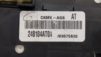 2015 Nissan Sentra Instrument Cluster Speedometer Gauges P/N:248104AT0A Fits OEM Used Auto Parts - Oemusedautoparts1.com