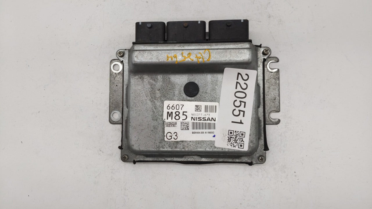 2013-2015 Nissan Sentra PCM Engine Control Computer ECU ECM PCU OEM P/N:BEM404-300 A1 NEC001-666 Fits Fits 2013 2014 2015 OE