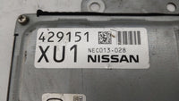 2013-2015 Nissan Sentra PCM Engine Control Computer ECU ECM PCU OEM P/N:BEM404-300 A1 NEC001-666 Fits Fits 2013 2014 2015 OE