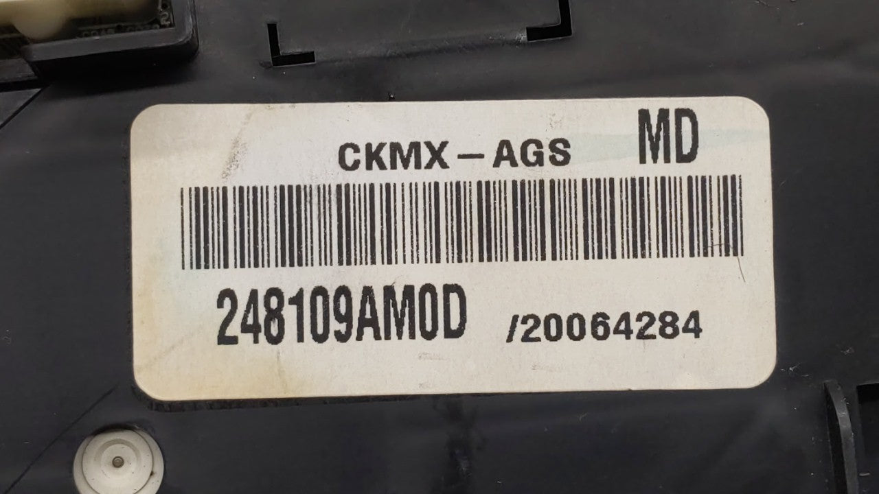 2014-2015 Nissan Sentra Instrument Cluster Speedometer Gauges P/N:248109AM0D Fits Fits 2014 2015 OEM Used Auto Parts - Oemus