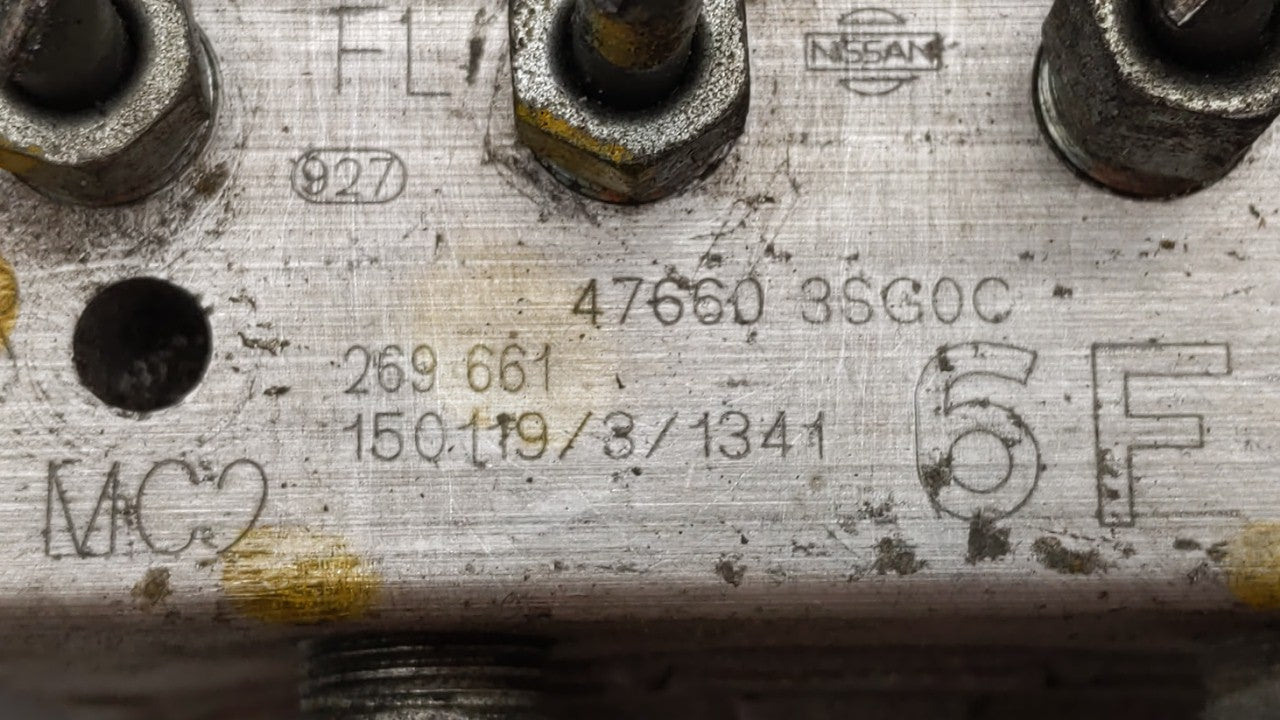 2014-2015 Nissan Sentra ABS Pump Control Module Replacement P/N:47660 3SG0C Fits Fits 2014 2015 OEM Used Auto Parts - Oemuse