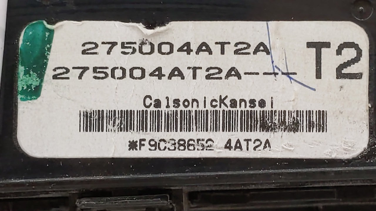 2015-2017 Nissan Sentra Climate Control Module Temperature AC/Heater Replacement P/N:275004AF2B 275004AT2A Fits OEM Used Aut